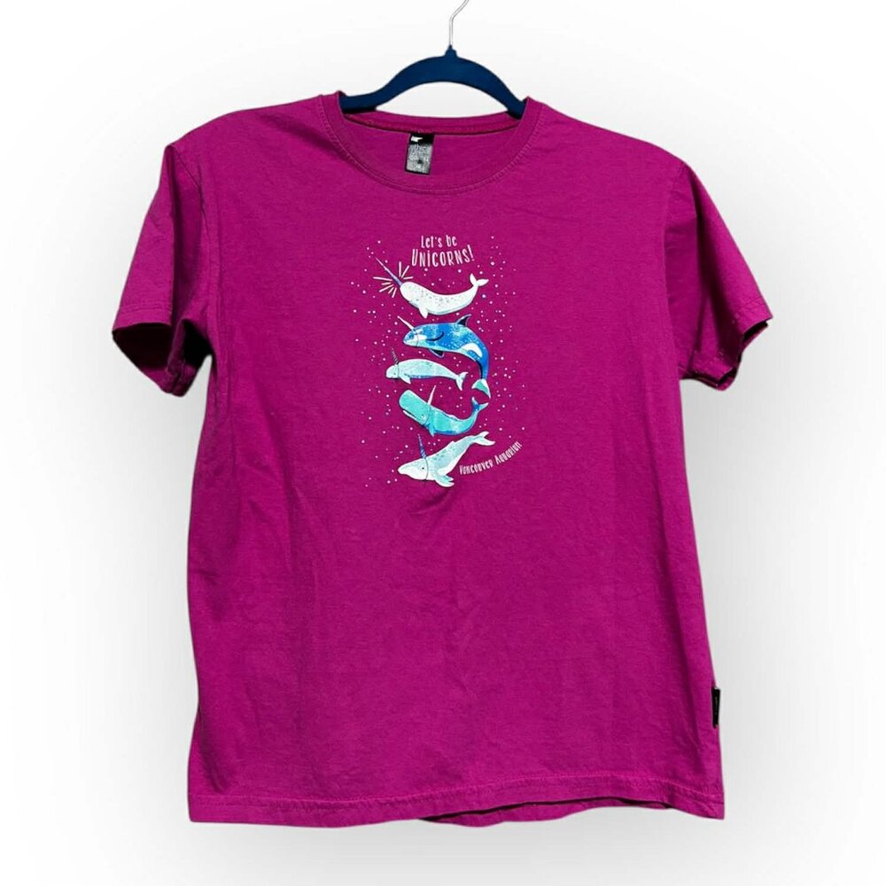 Ethica Attraction Vancouver Aquarium “Let’s Be Unicorns” T-Shirt | Kids Size 12